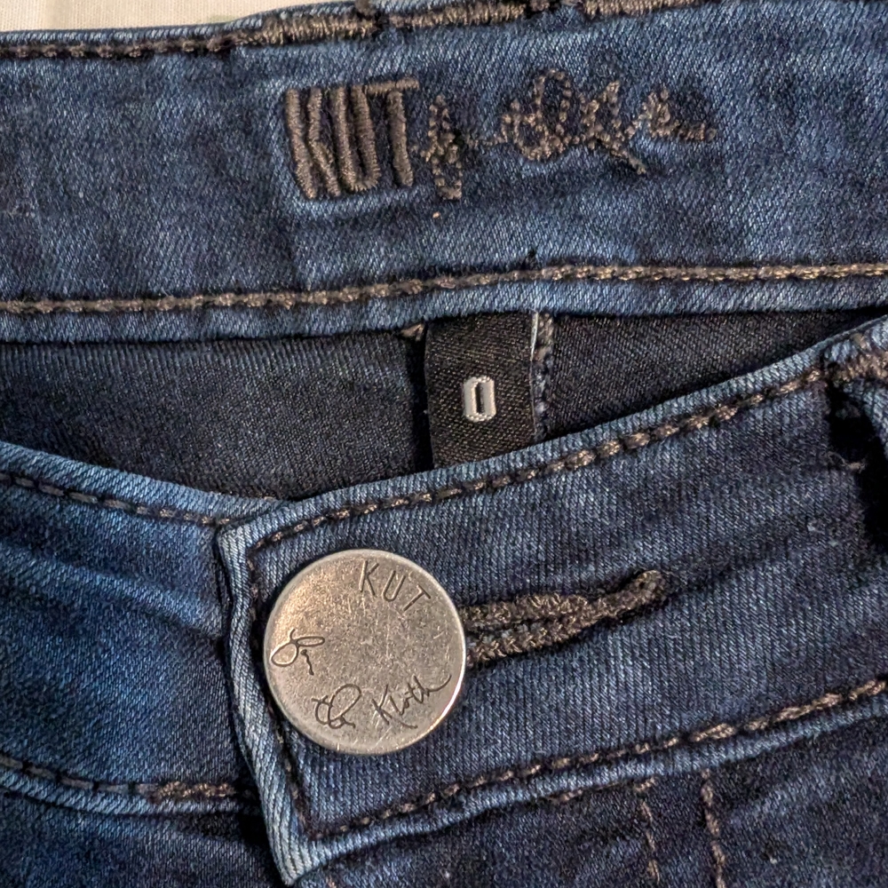 Kut From The Cloth Dark Blue Women's Skinny Jeans - Picture 2 of 8